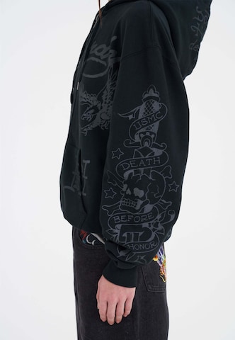 Ed Hardy Jopa na zadrgo | črna barva