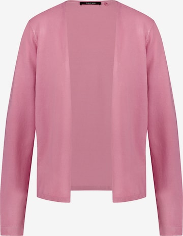 Geacă tricotată de la TAIFUN pe roz: față