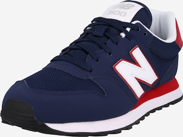 new balance Tenisky '500' – modrá: přední strana