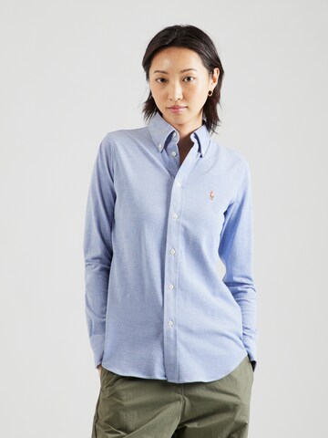 Camicia da donna di Polo Ralph Lauren in blu: frontale