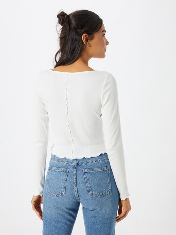 Cardigan Monki en blanc