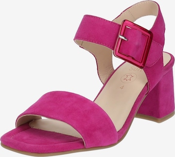 Sandales ARA en rose : devant