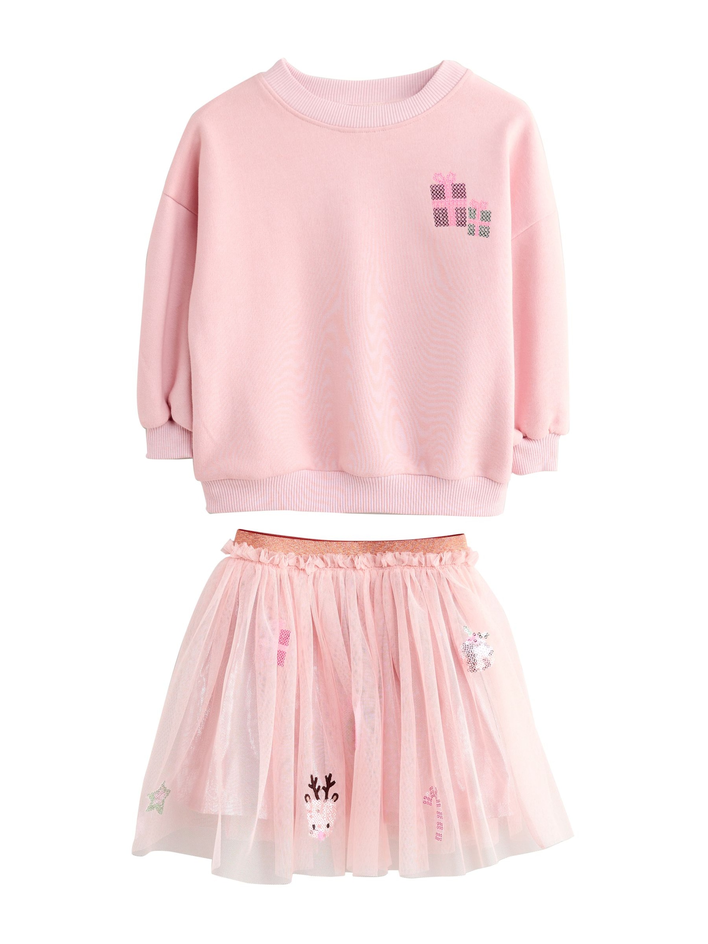 Next Szettek - rózsaszín: elől