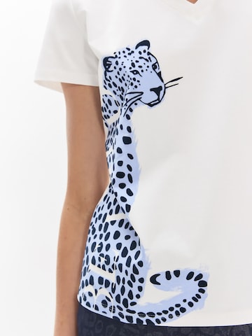 T-shirt 'Freizeit' Lola Casademunt en blanc