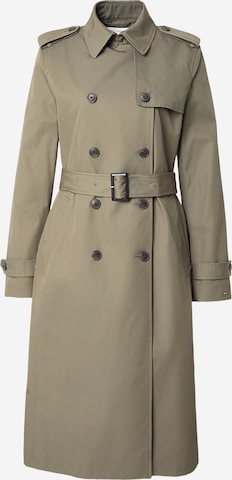 Manteau mi-saison TOMMY HILFIGER en vert : devant