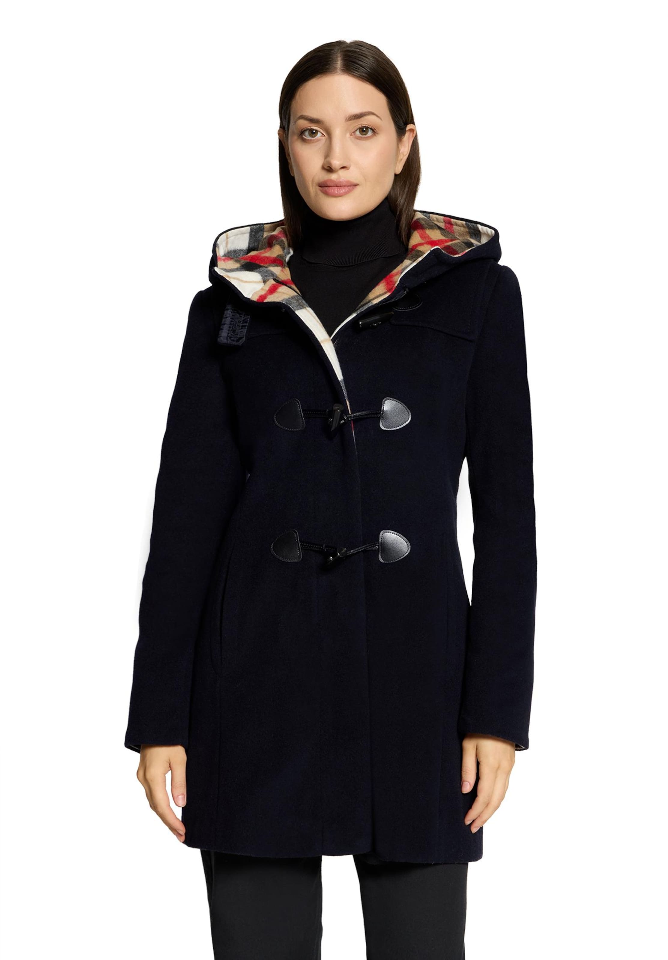 GIL BRET Winter Coat in Blue: front