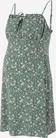 Only Maternity Summer Dress 'NOVA' in Green: front