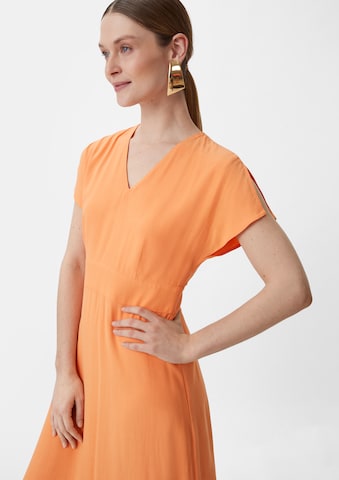 COMMA Kleid in Orange