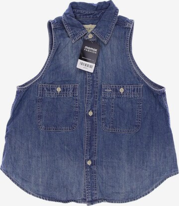 DENIM & SUPPLY Ralph Lauren Vest in S in Blue: front