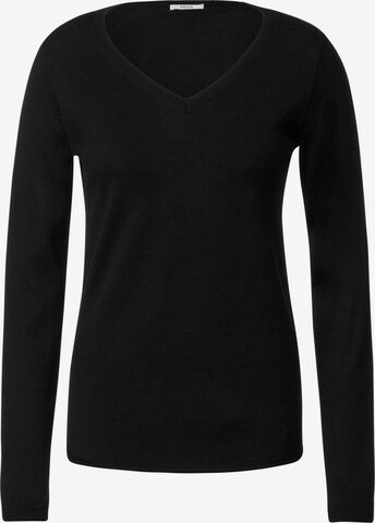 CECIL Sweater in Black: front