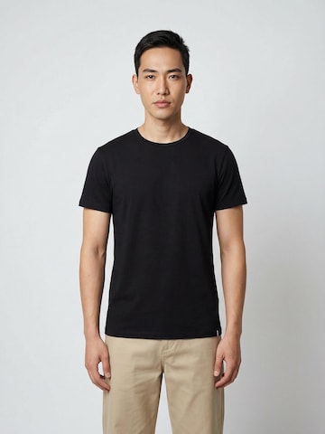 T-Shirt 'Made in France T-shirt' ERVERTE Paris en noir : devant