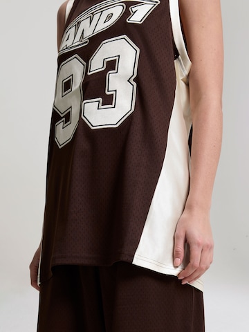 Haut '93 Airtex' AND1 en marron