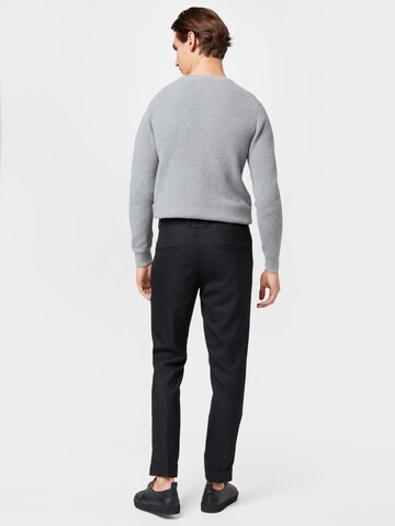 AllSaints Regular Pleat-Front Pants 'BANE' in Black