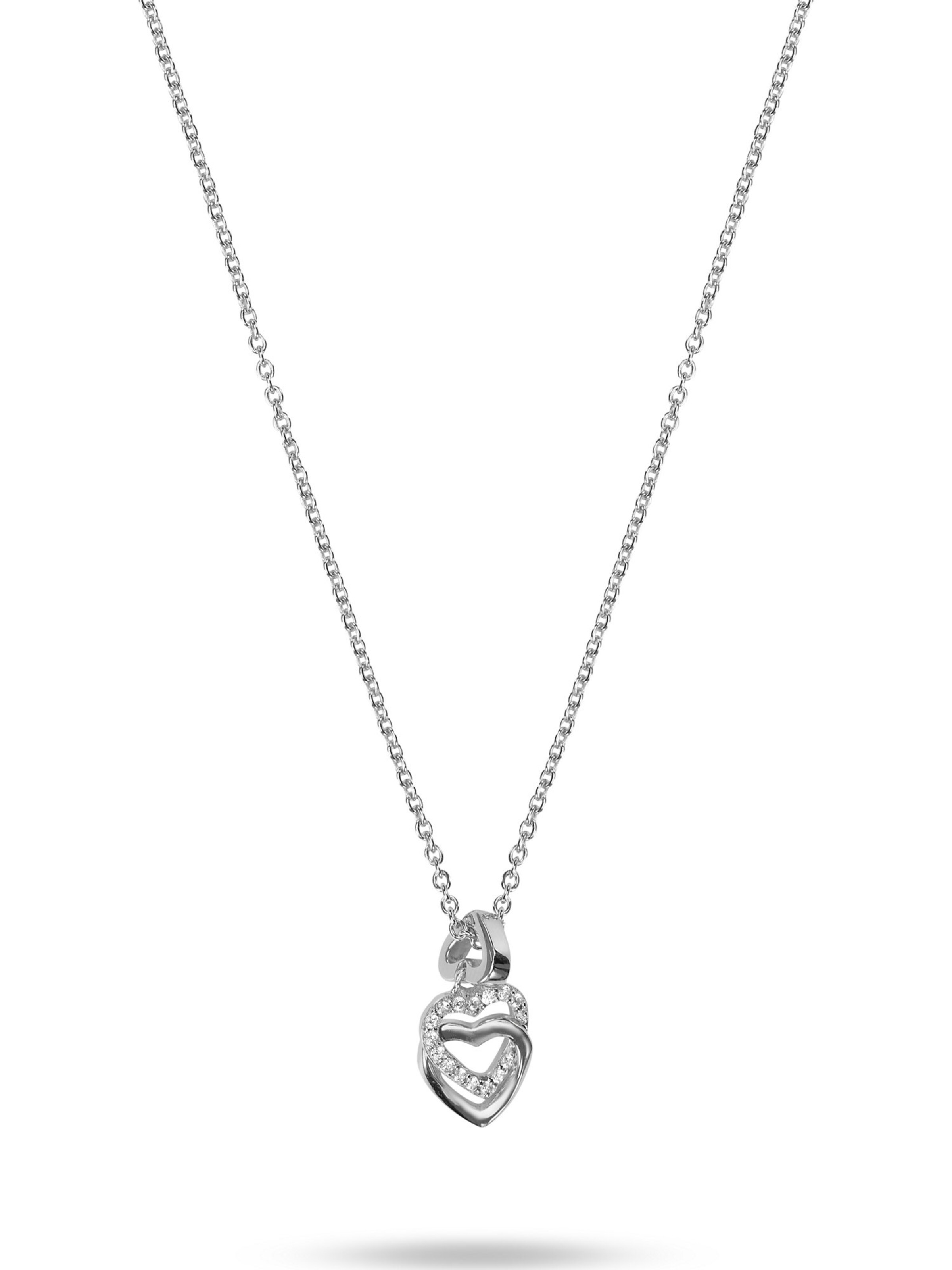 JETTE Necklace in Silver: front