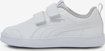 Baskets 'Courtflex v2' PUMA en blanc : devant