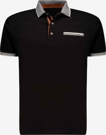 T-Shirt ' EAGLE ' Deeluxe en noir : devant