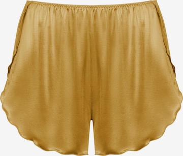 Mey Pajama Pants in Gold: front