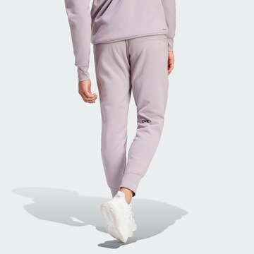 ADIDAS SPORTSWEAR Tapered Workout Pants 'Z.N.E.' in Purple