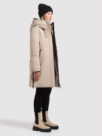 khujo Wintermantel 'Nean' in Beige