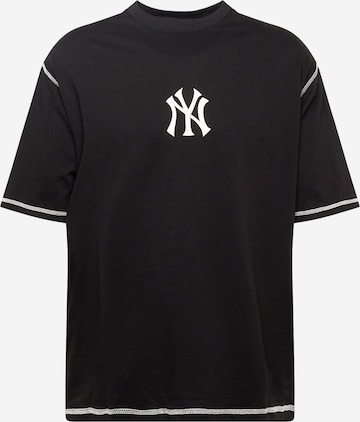 NEW ERA Shirt 'World Series' in Zwart: voorkant