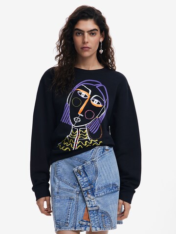 Desigual Суичър в черно: отпред