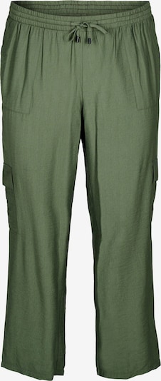 Zizzi Cargo hlače 'Cavilma' u tamno zelena, Pregled proizvoda