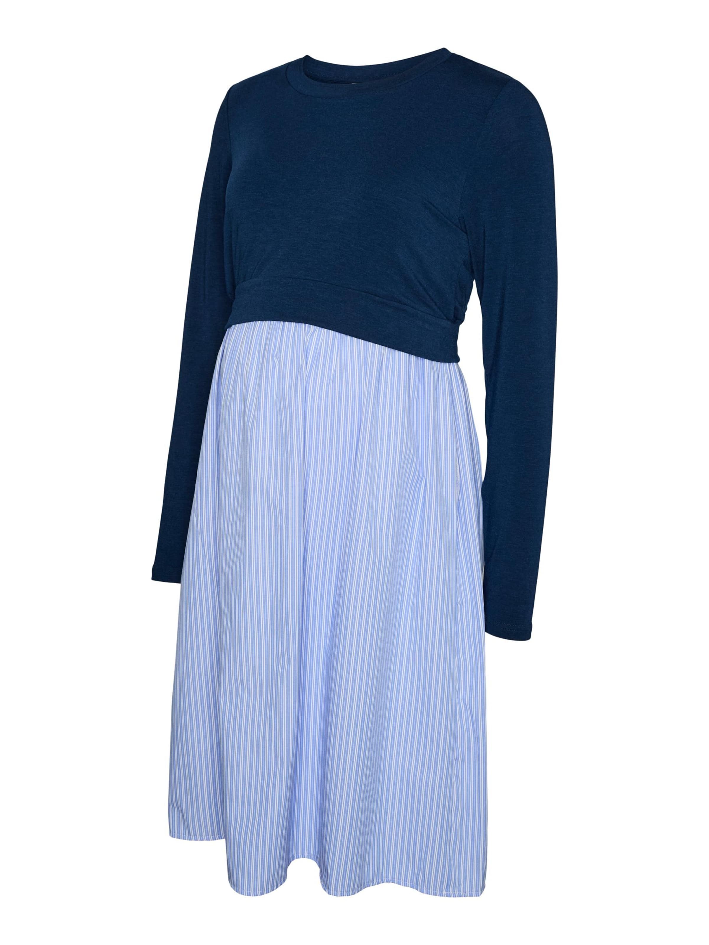 MAMALICIOUS Jurk 'MLAnnie' in Blauw: voorkant