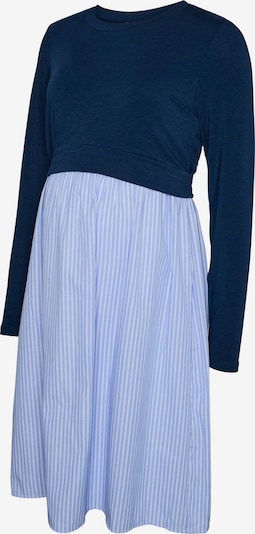 MAMALICIOUS Kleid 'MLAnnie' in navy / hellblau, Produktansicht