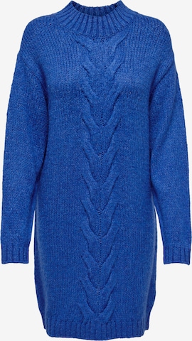 JDY Knitted dress 'Dinea' in Blue: front