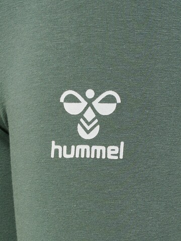 Hummel Skinny Legginsy 'Onze' w kolorze zielony