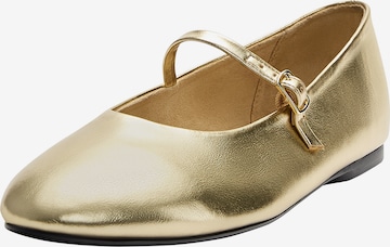 Pull&BearOtvorene balerinke - zlatna boja: prednji dio