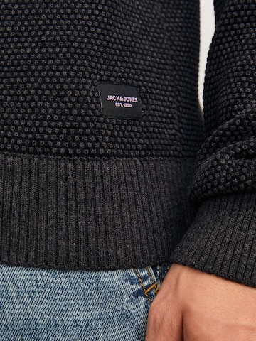 JACK & JONES Trui 'Globe' in Grijs