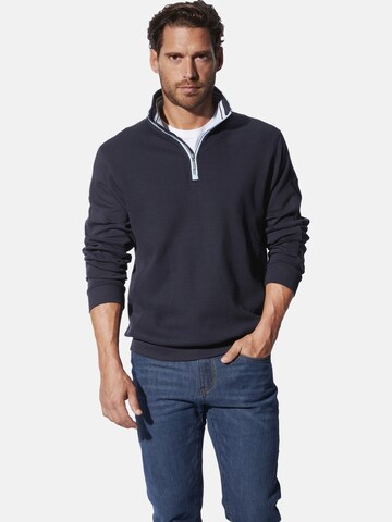 Sweat-shirt ' Modoro ' BABISTA en bleu : devant