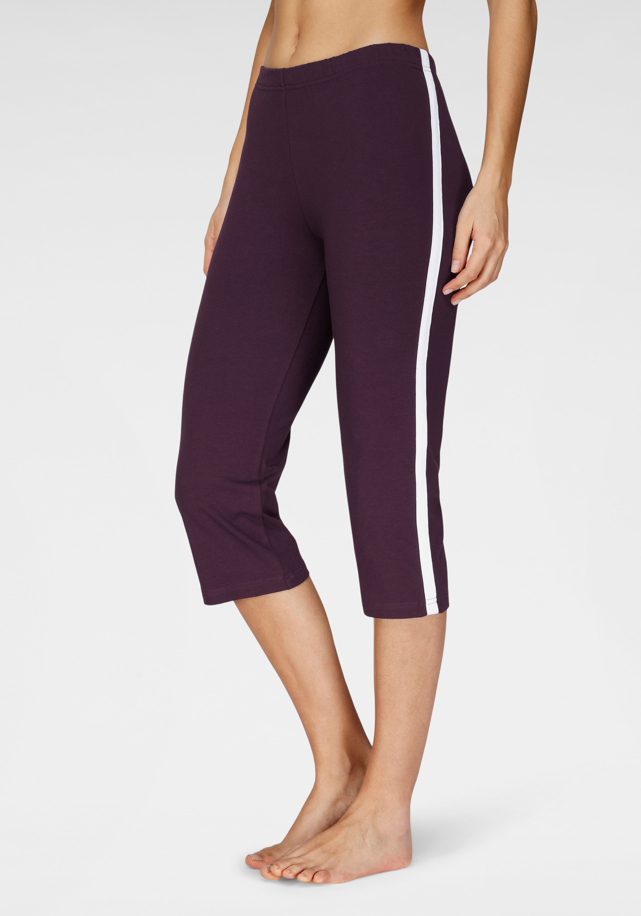 Frauen Große Größen VIVANCE Hose in Beere, Schwarz - IV00622 Frauen Große Größen VIVANCE Hose in Beere, Schwarz - IV00622