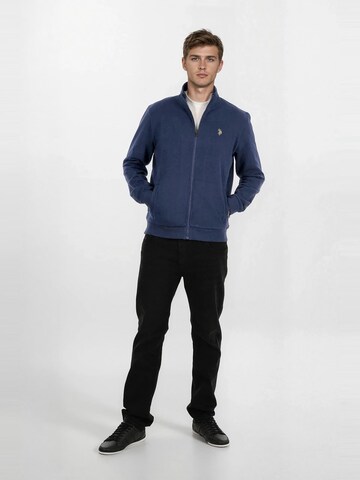 U.S. POLO ASSN. Sweatvest in Blauw