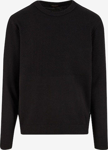 INDICODE JEANS Pullover 'INFame' in Schwarz: Vorderseite