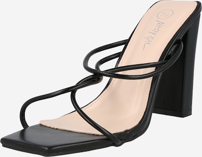 Nasty Gal Pantolette in schwarz, Produktansicht