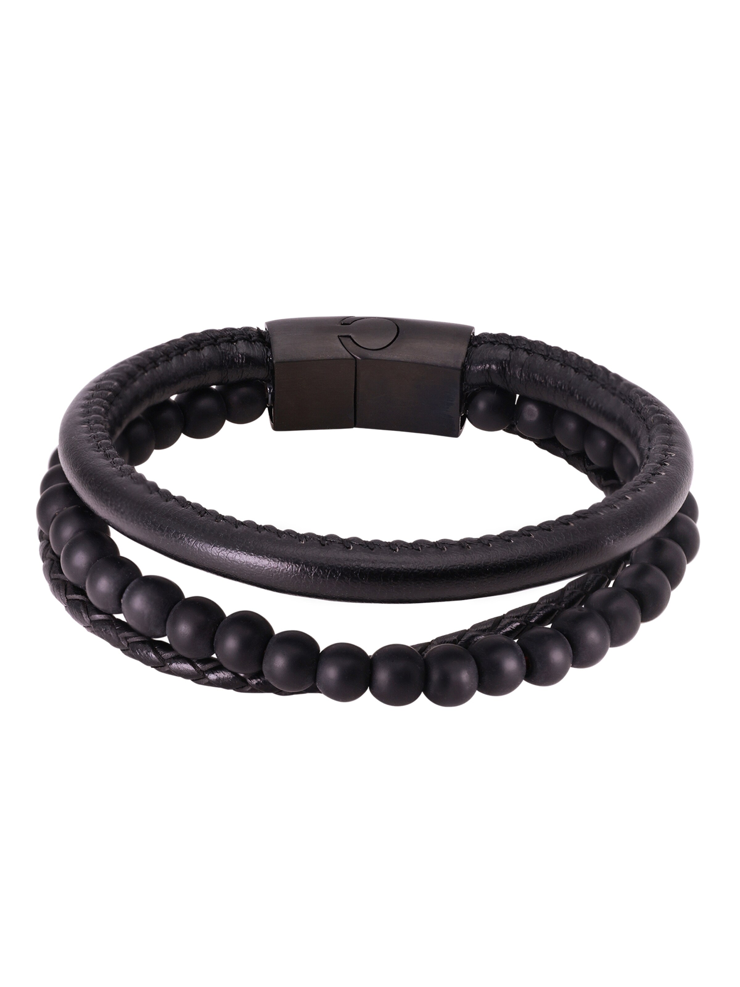 Heideman Bracelet 'Lean' in Black: front
