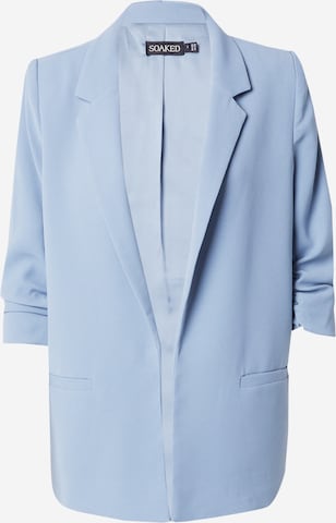 SOAKED IN LUXURY Blazer 'Shirley' in Blue: front