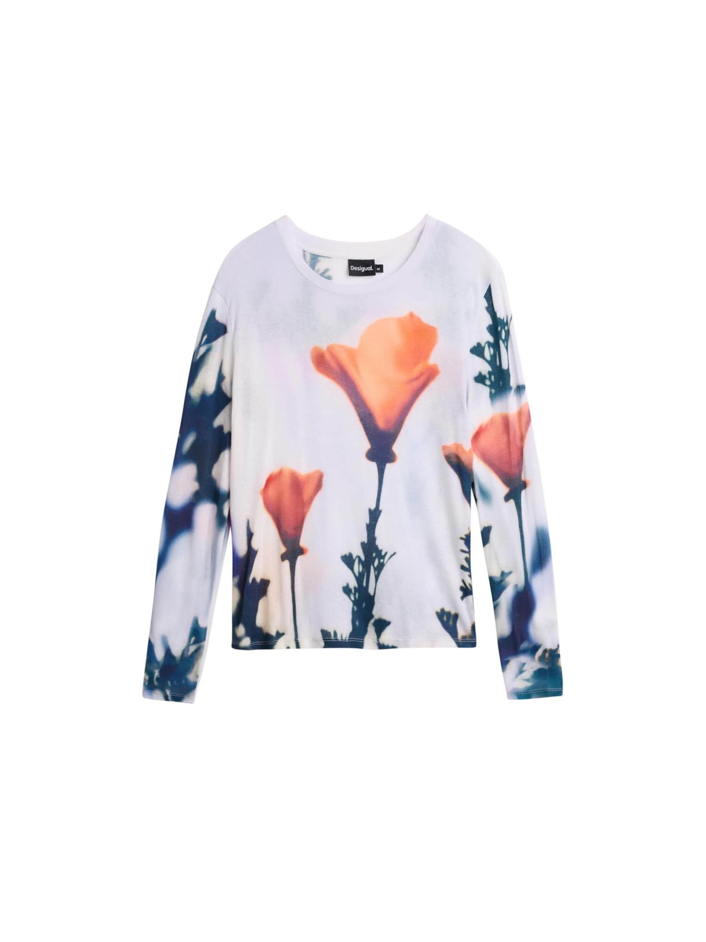 Desigual Paita 'Poppy' värissä valkoinen: etupuoli