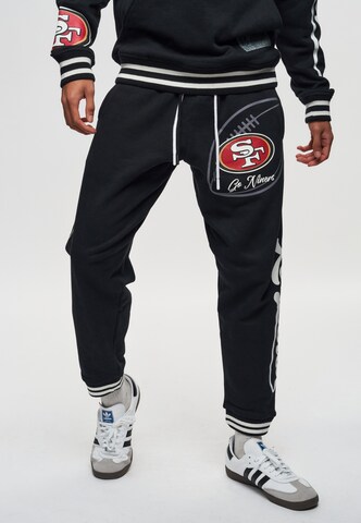 Recovered Regular Sportbroek 'NFL 49ERS Go Niner' in Zwart