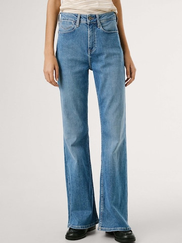 Pepe Jeans Flared Jeans 'Willa' in Blue: front
