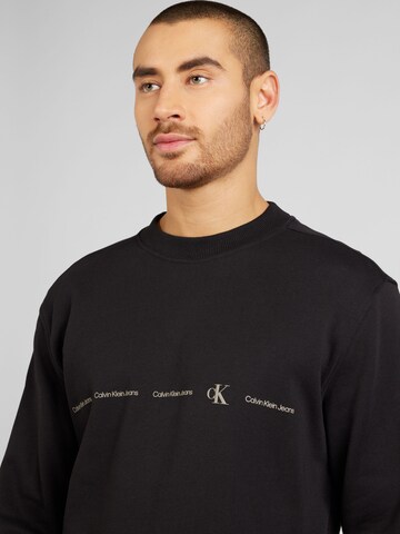 Calvin Klein Jeans Sweatshirt i sort