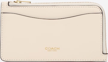 Étui COACH en beige : devant