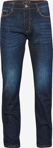 KOROSHI Regular Jeans in Blauw: voorkant