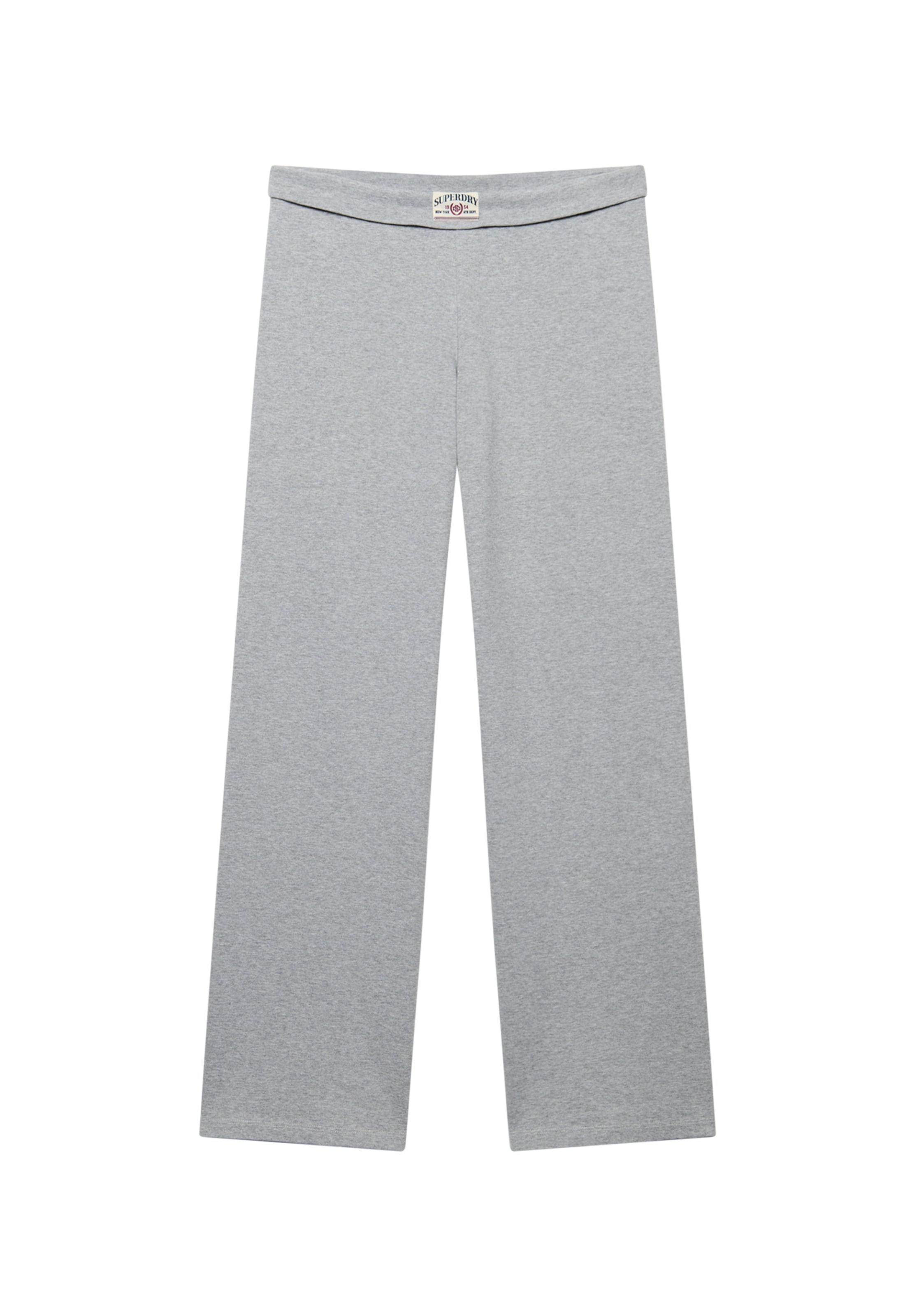 Superdry & Co Broek 'Athletic Essentials' in Grijs: voorkant