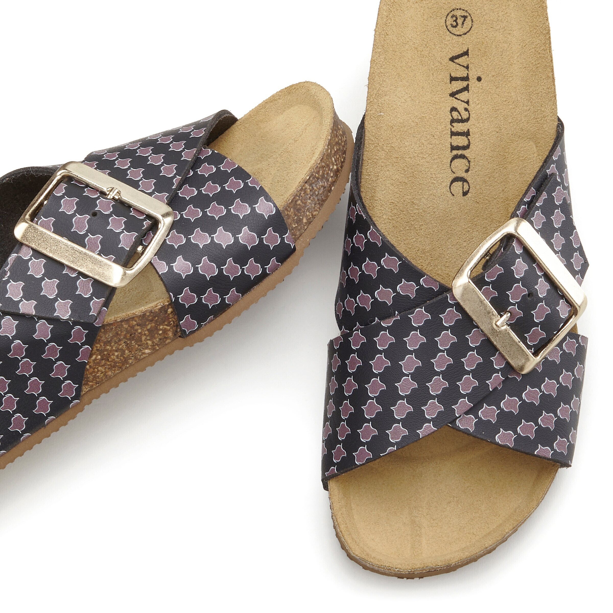 VIVANCE Pantolette in Schwarz