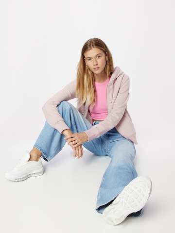 Giacca di felpa 'Essential' di Superdry in rosa