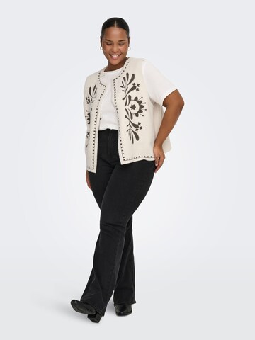 ONLY Carmakoma Bodywarmer in Wit