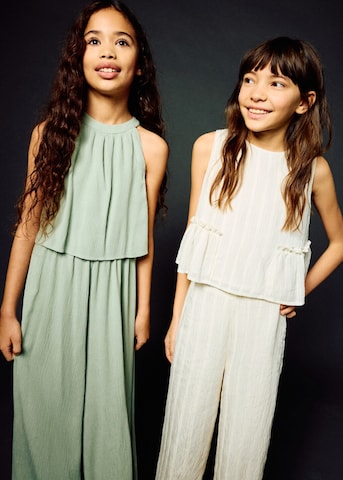 MANGO KIDS Dungarees 'Juna' in Green